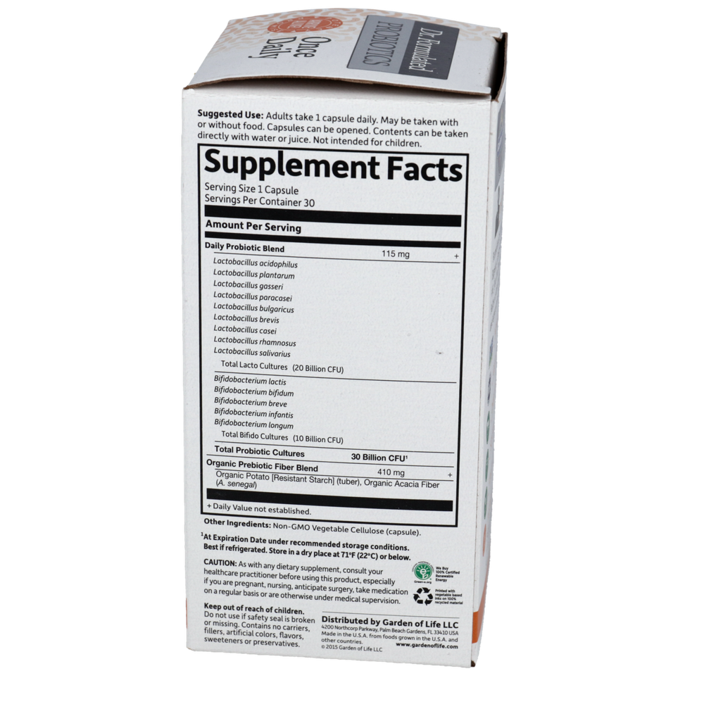 Dr. Formulated PROBIOTICS Once Daily 30Billion - Image 2