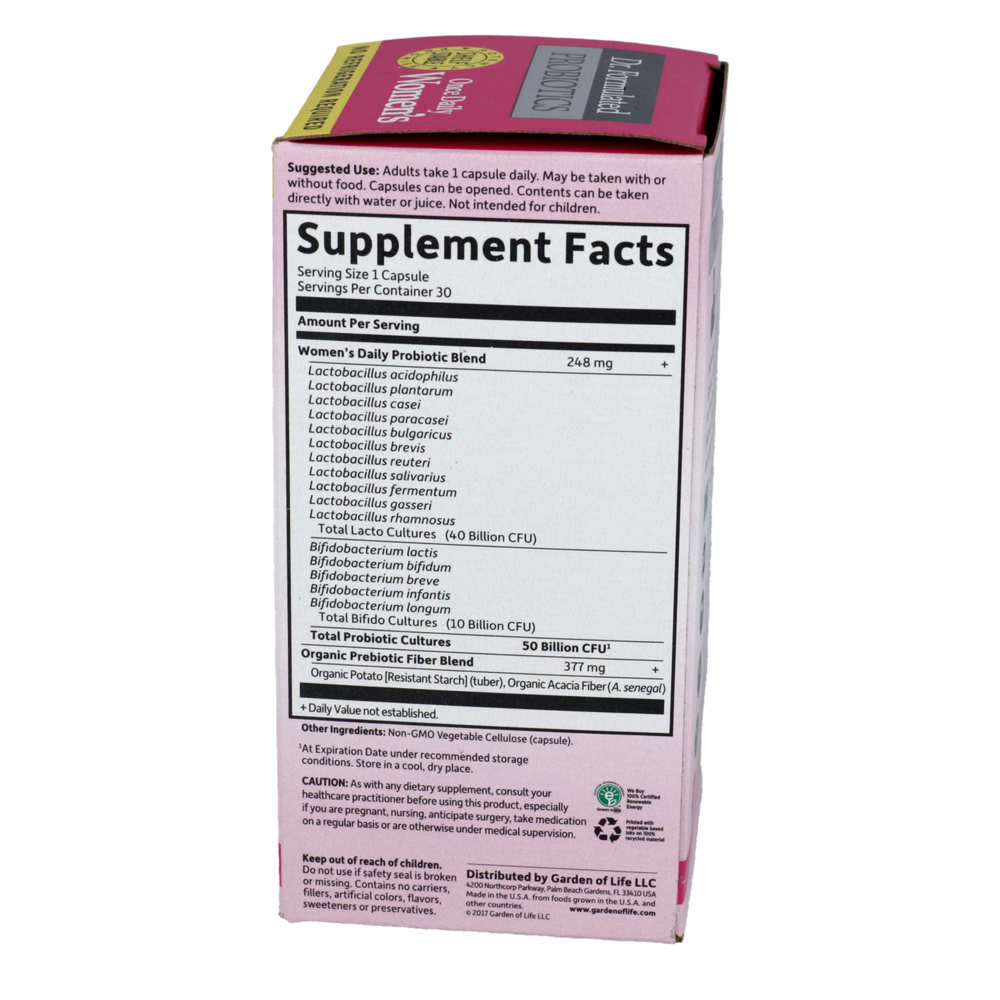 Dr. Formulated PROBIOTICS Once Daily 50Billion -Once Daily Womens - Image 2