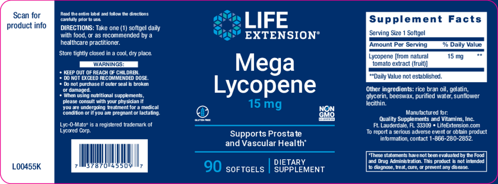Mega Lycopene 15mg - Image 3