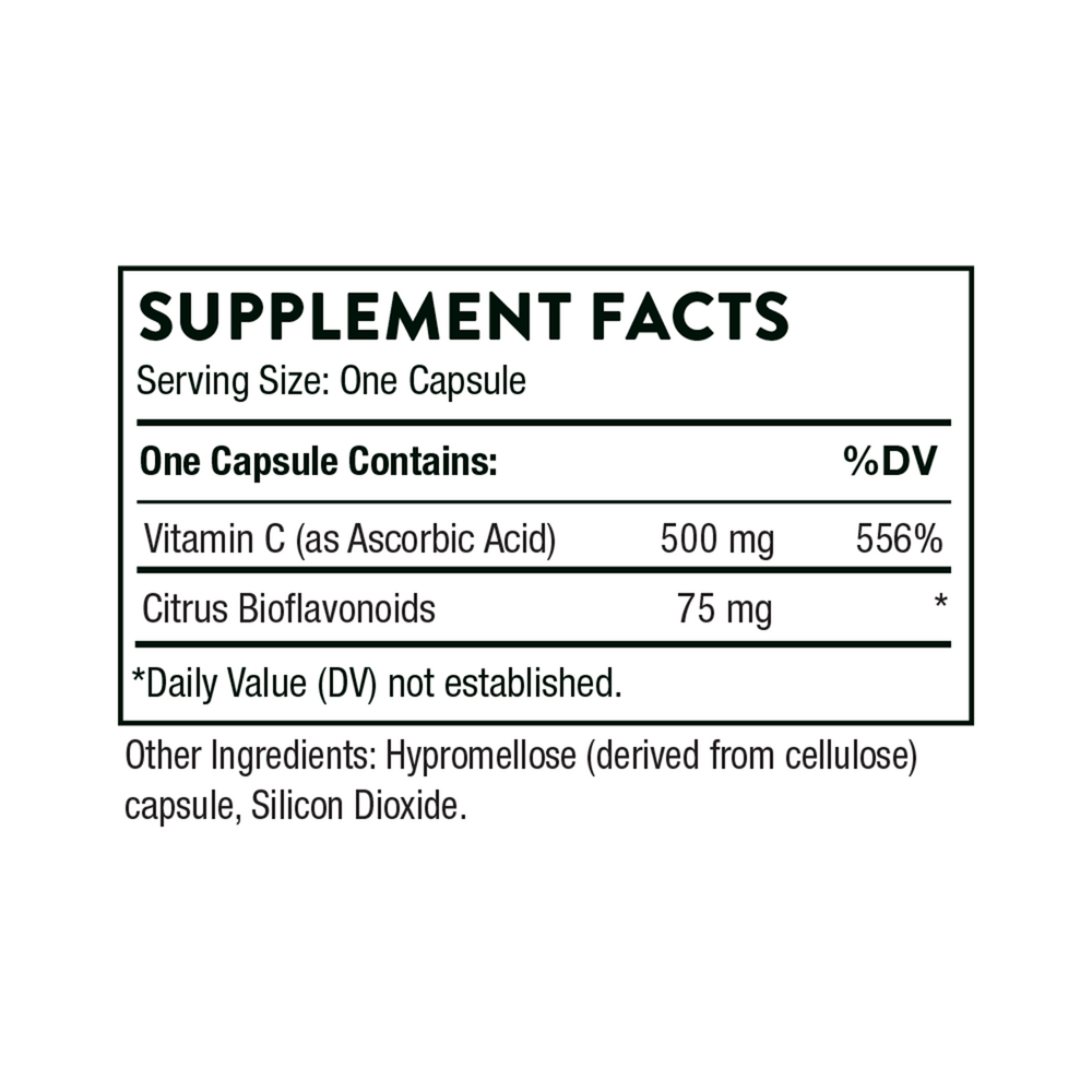 Vitamina C 500mg with Flavonoids - Thorne - Image 3